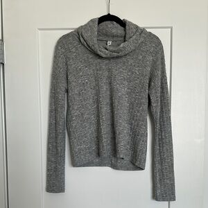 BP Heather Gray Turtleneck Sweater